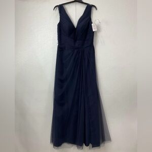 Bari Jay Deep Blue Maxi Dress